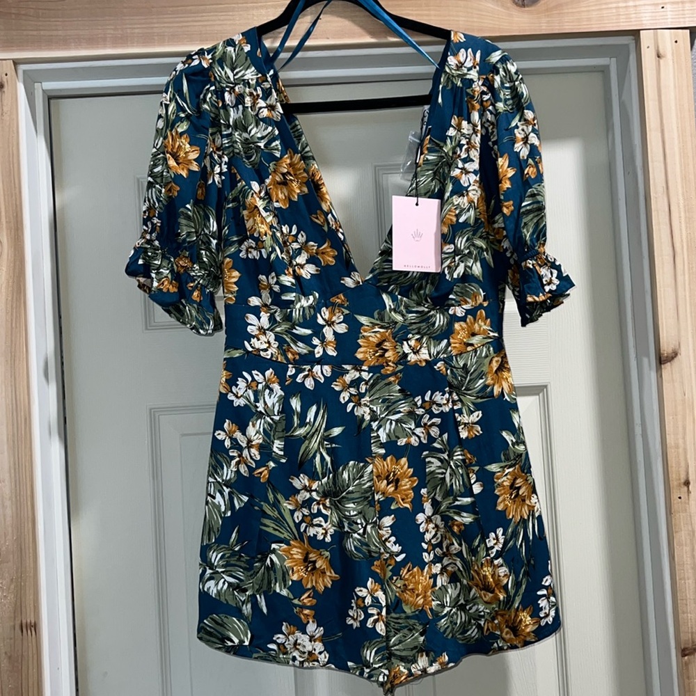 HelloMolly Romper, New with tags. NEVER worn too small!